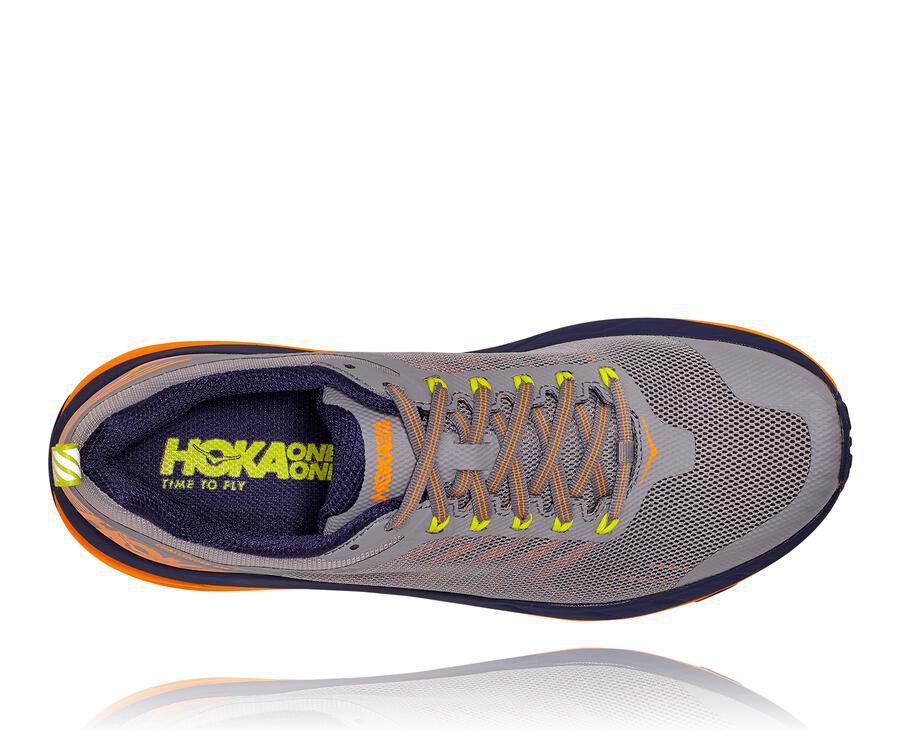 Zapatillas Trail Hoka One One Hombre - Challenger Atr 5 - Gris - ZNJ893016